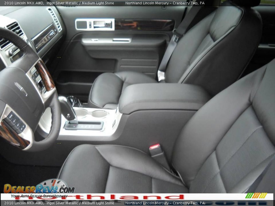 2010 Lincoln MKX AWD Ingot Silver Metallic / Medium Light Stone Photo #8