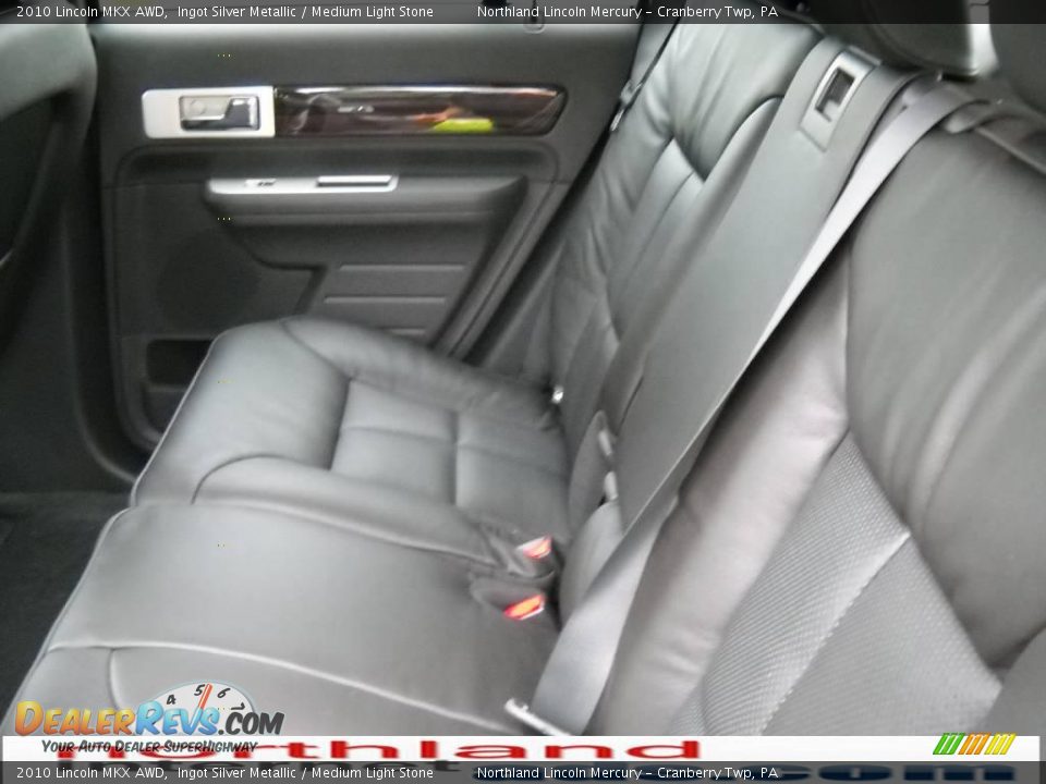 2010 Lincoln MKX AWD Ingot Silver Metallic / Medium Light Stone Photo #10