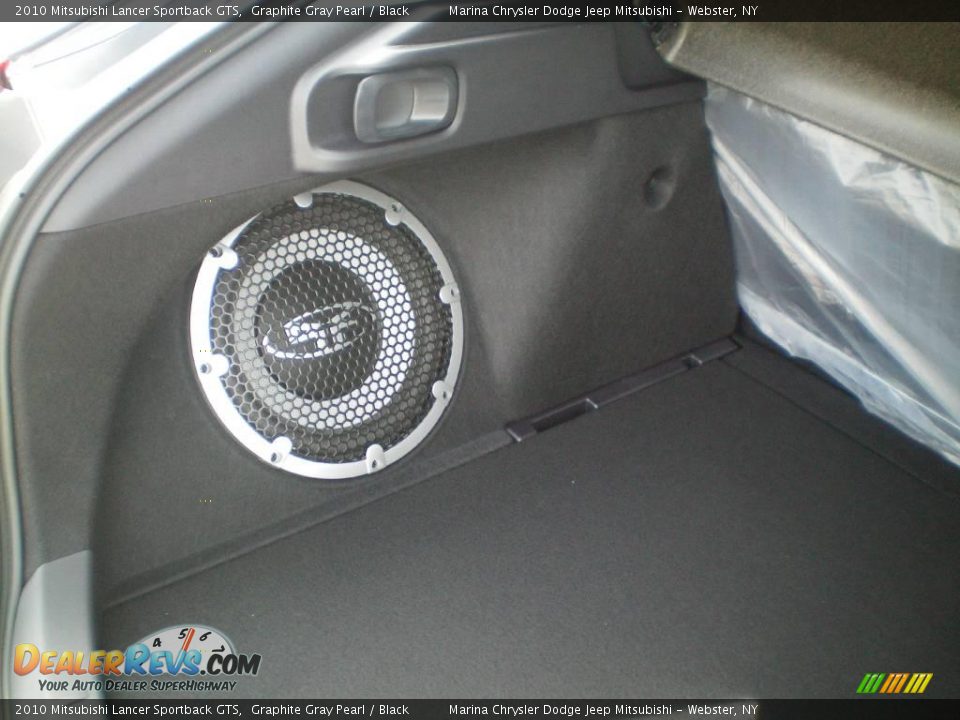 2010 Mitsubishi Lancer Sportback GTS Graphite Gray Pearl / Black Photo #4