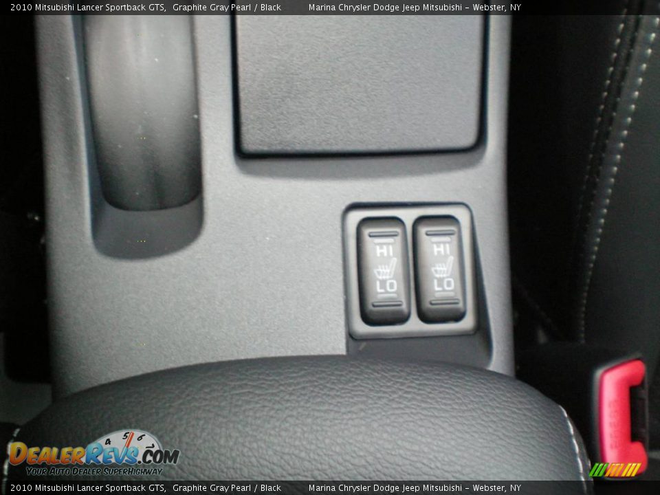 2010 Mitsubishi Lancer Sportback GTS Graphite Gray Pearl / Black Photo #5