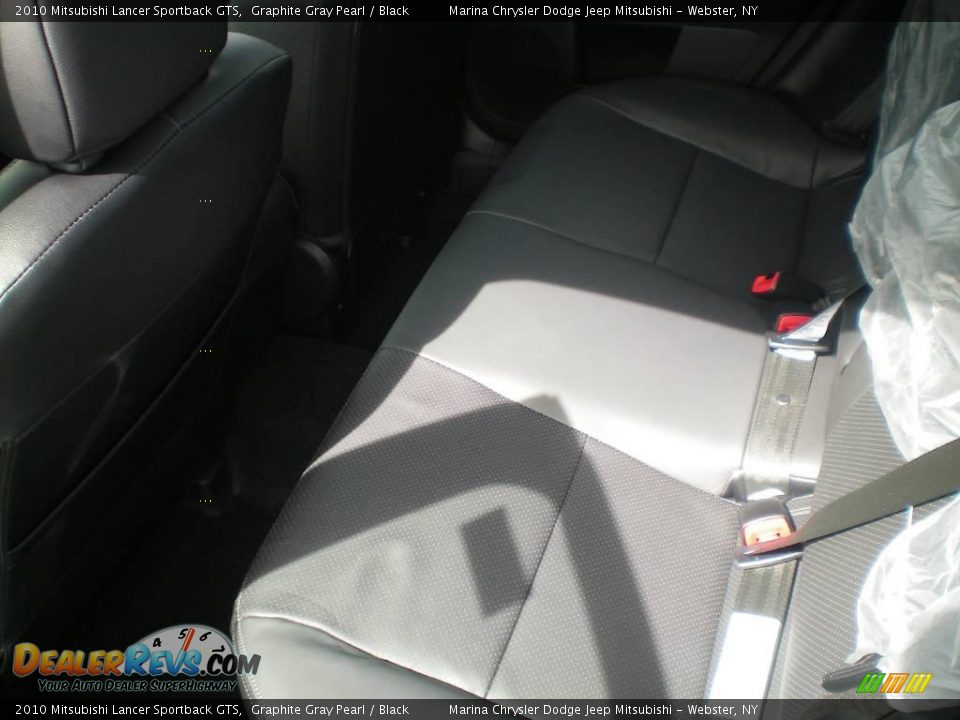 2010 Mitsubishi Lancer Sportback GTS Graphite Gray Pearl / Black Photo #19