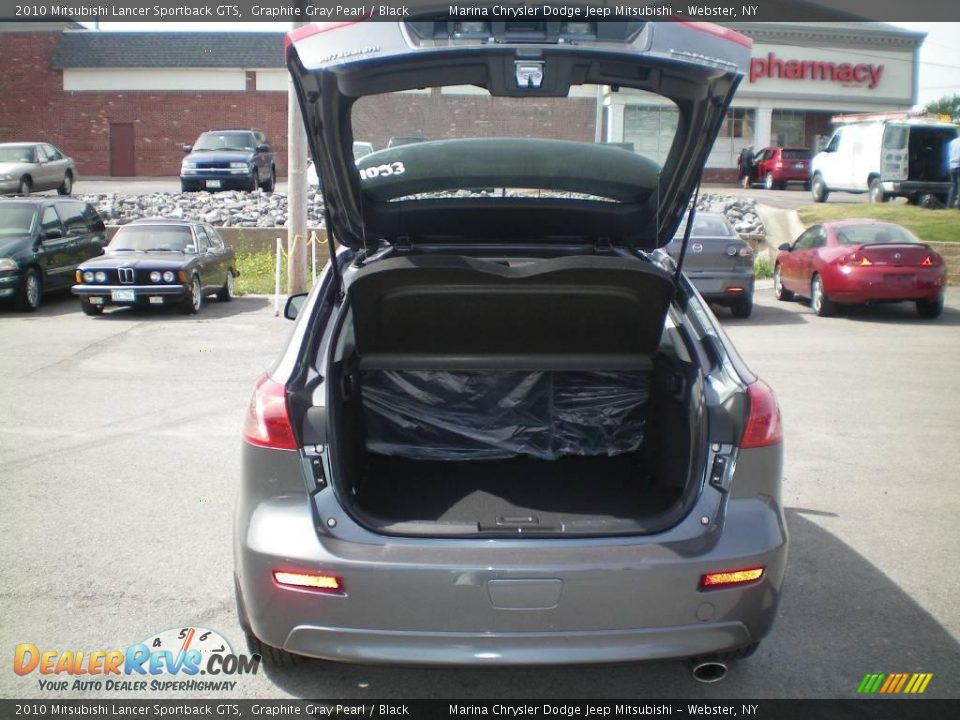 2010 Mitsubishi Lancer Sportback GTS Graphite Gray Pearl / Black Photo #20