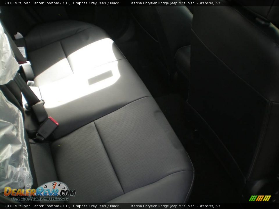 2010 Mitsubishi Lancer Sportback GTS Graphite Gray Pearl / Black Photo #23