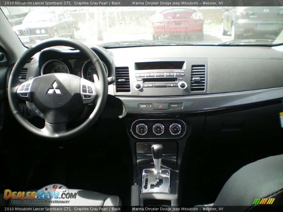 2010 Mitsubishi Lancer Sportback GTS Graphite Gray Pearl / Black Photo #27