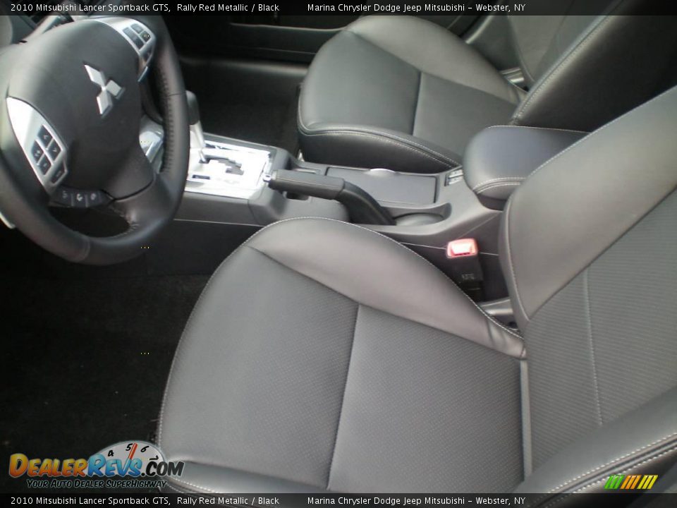 2010 Mitsubishi Lancer Sportback GTS Rally Red Metallic / Black Photo #2