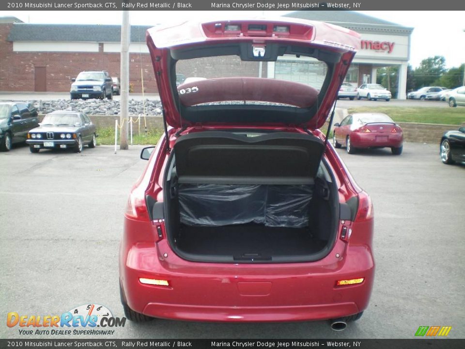 2010 Mitsubishi Lancer Sportback GTS Rally Red Metallic / Black Photo #20