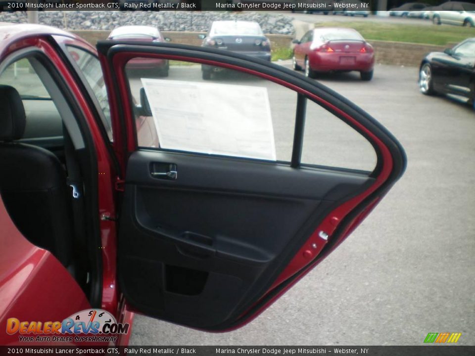 2010 Mitsubishi Lancer Sportback GTS Rally Red Metallic / Black Photo #22