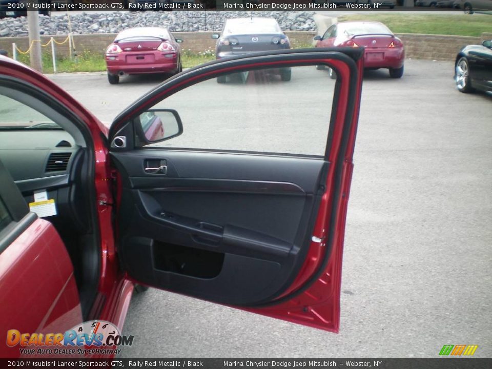 2010 Mitsubishi Lancer Sportback GTS Rally Red Metallic / Black Photo #24