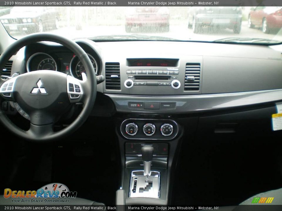 2010 Mitsubishi Lancer Sportback GTS Rally Red Metallic / Black Photo #27