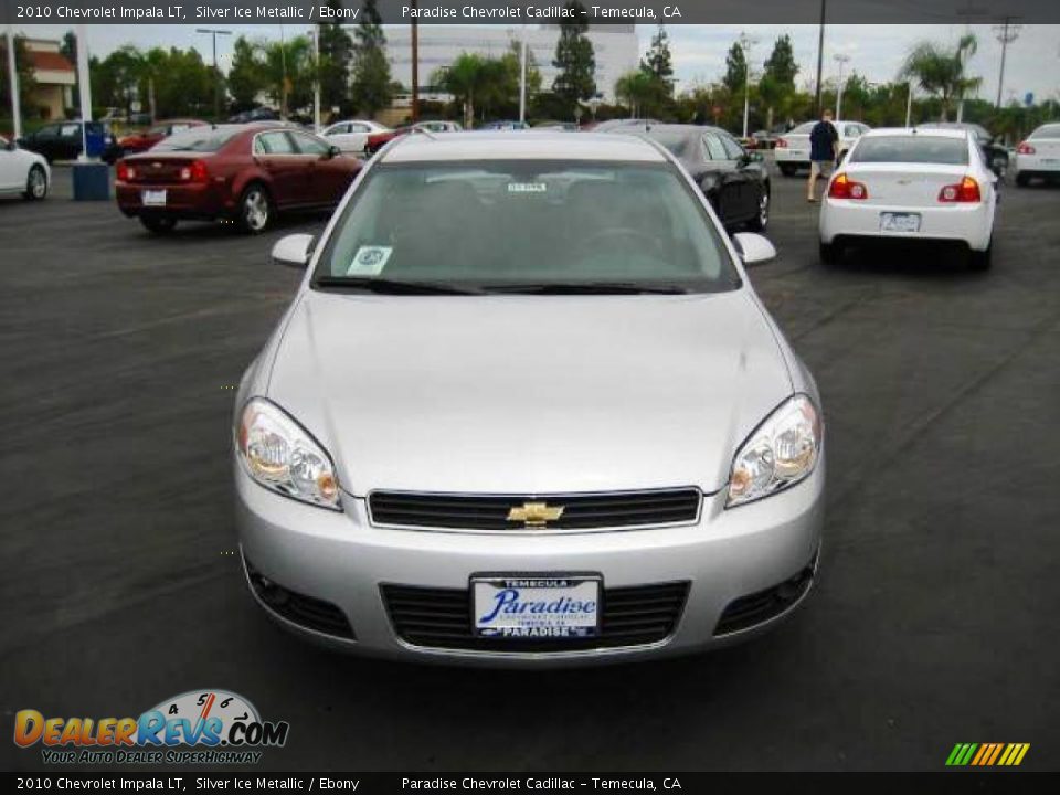 2010 Chevrolet Impala LT Silver Ice Metallic / Ebony Photo #2