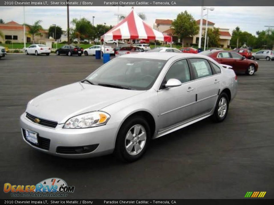 2010 Chevrolet Impala LT Silver Ice Metallic / Ebony Photo #3