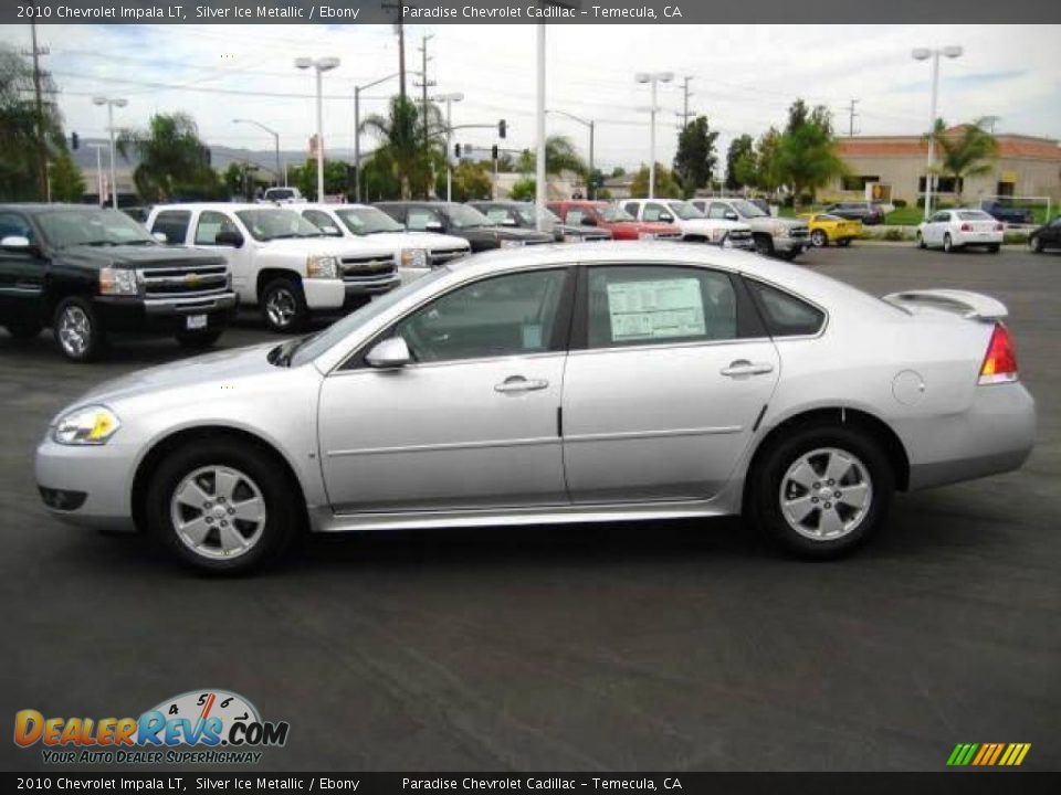 2010 Chevrolet Impala LT Silver Ice Metallic / Ebony Photo #4