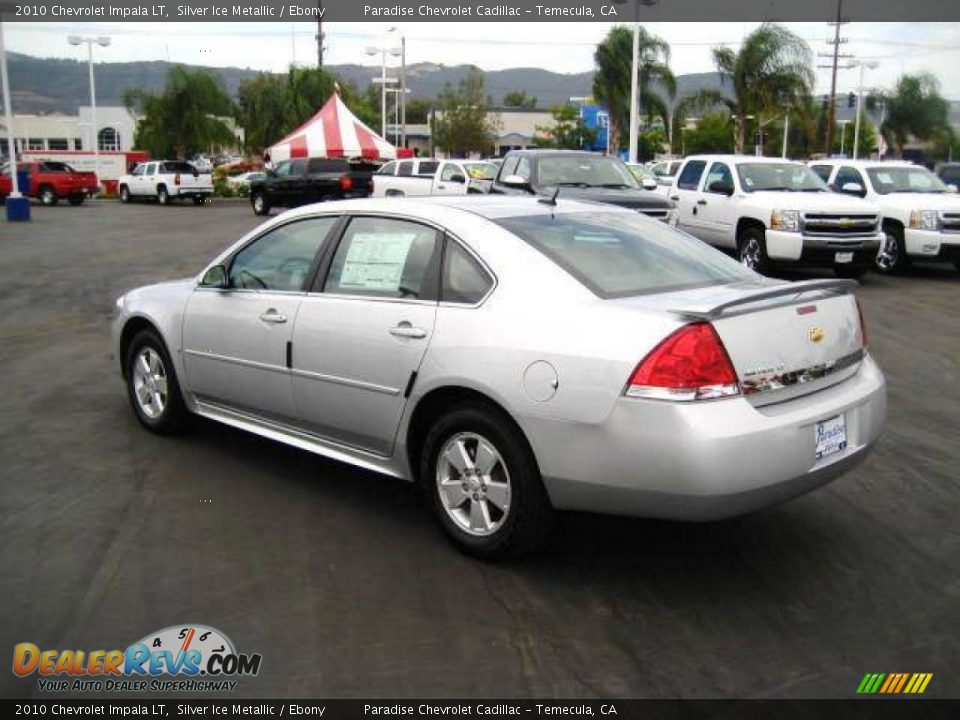 2010 Chevrolet Impala LT Silver Ice Metallic / Ebony Photo #5