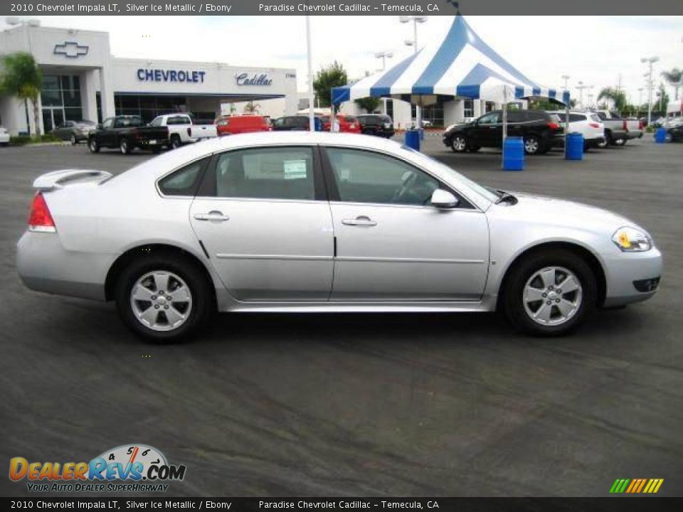 2010 Chevrolet Impala LT Silver Ice Metallic / Ebony Photo #8