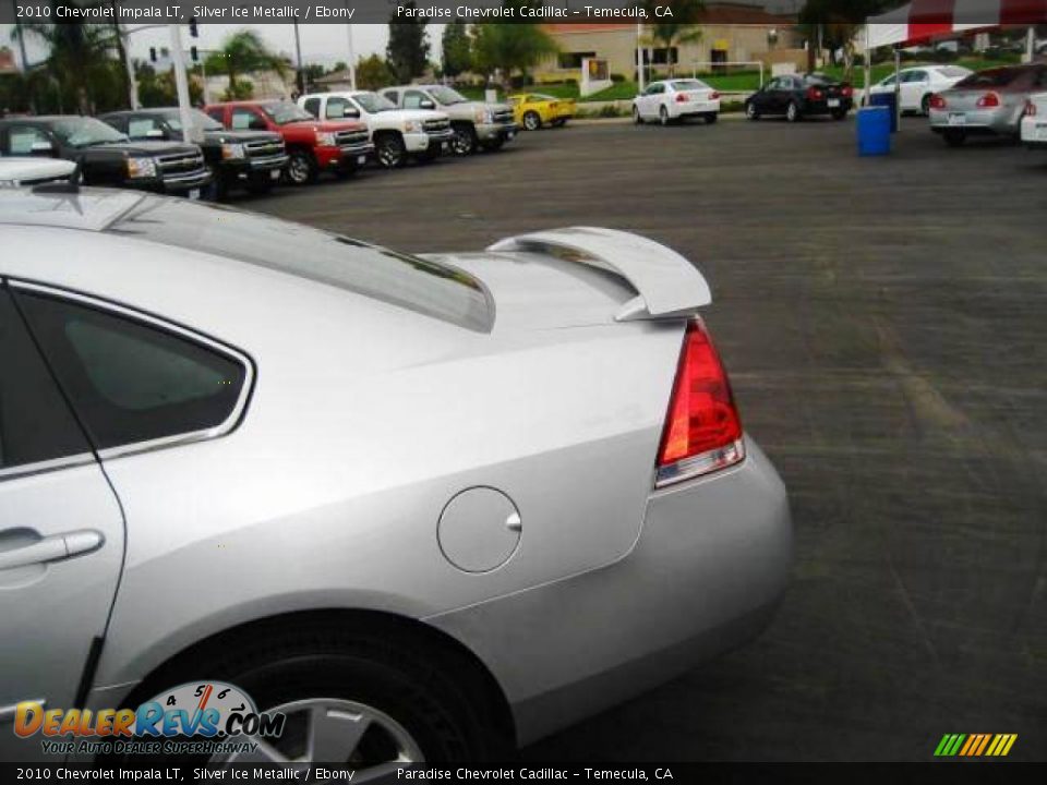 2010 Chevrolet Impala LT Silver Ice Metallic / Ebony Photo #9