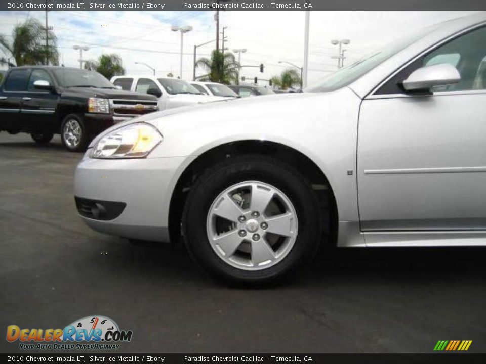 2010 Chevrolet Impala LT Silver Ice Metallic / Ebony Photo #10