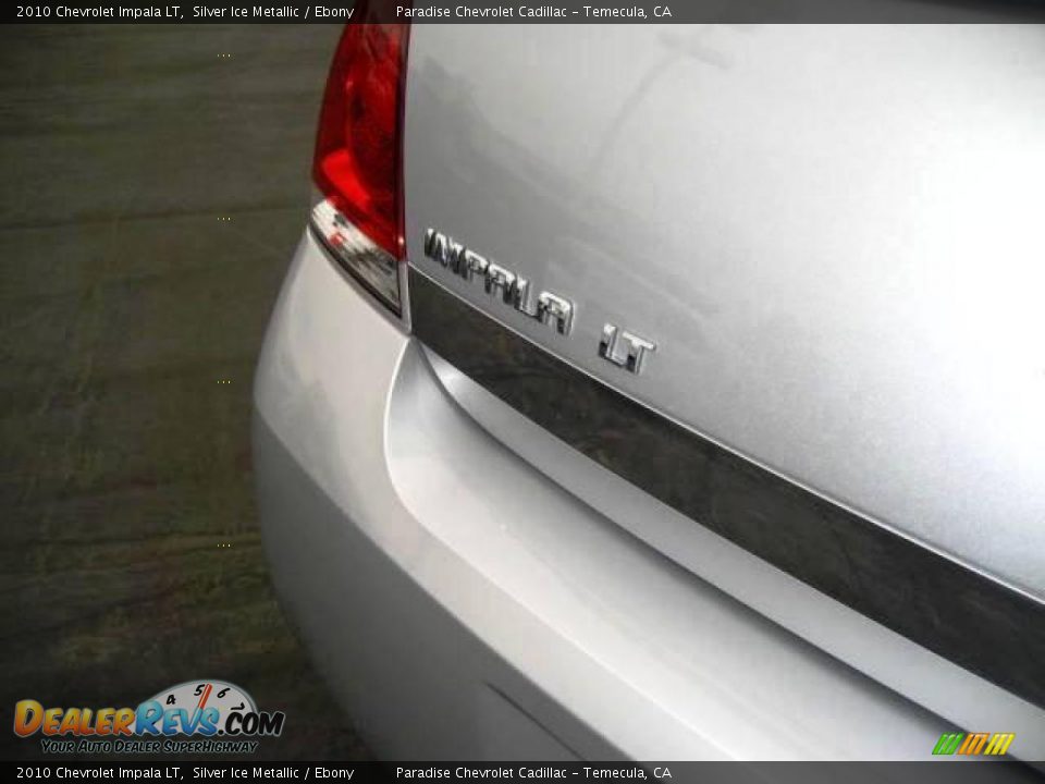 2010 Chevrolet Impala LT Silver Ice Metallic / Ebony Photo #11