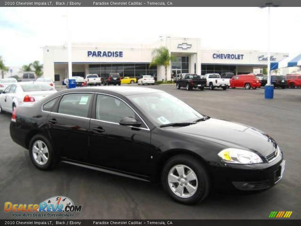 2010 Chevrolet Impala LT Black / Ebony Photo #1