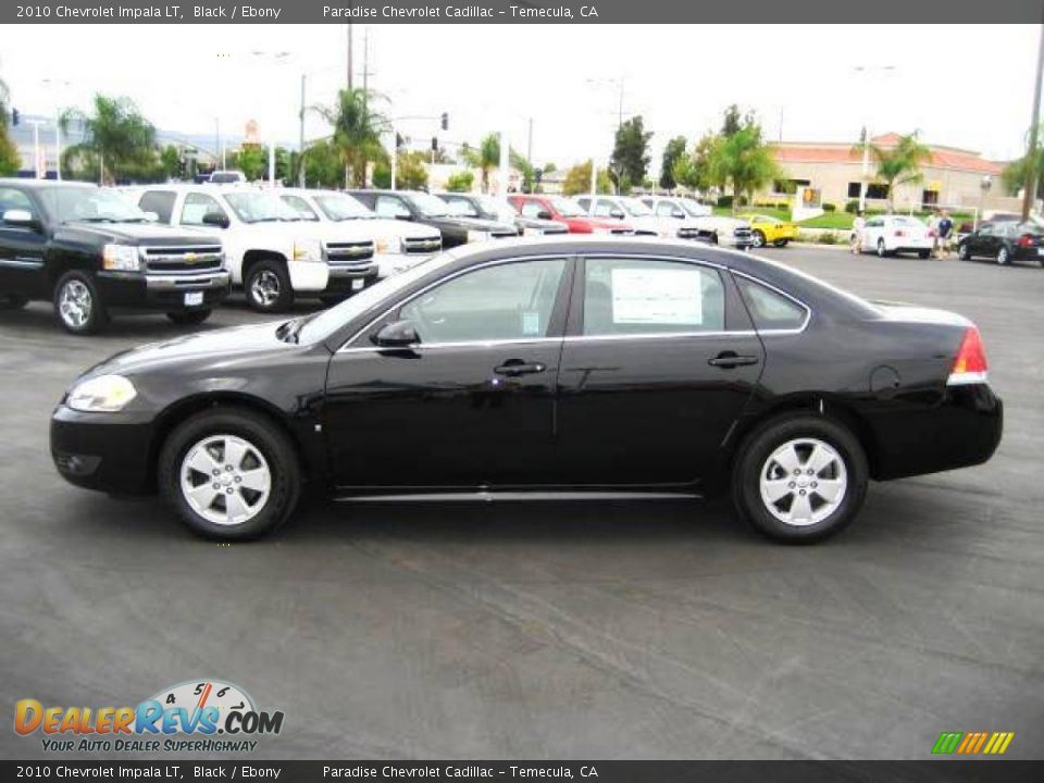 2010 Chevrolet Impala LT Black / Ebony Photo #4
