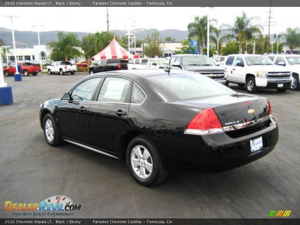 2010 Chevrolet Impala LT Black / Ebony Photo #5