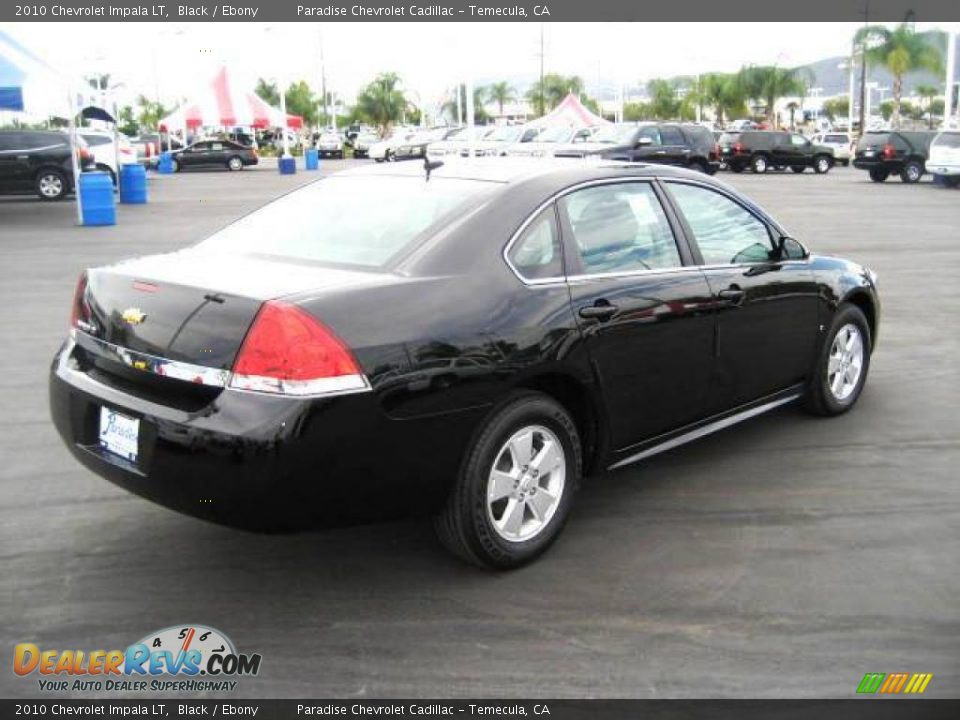 2010 Chevrolet Impala LT Black / Ebony Photo #6