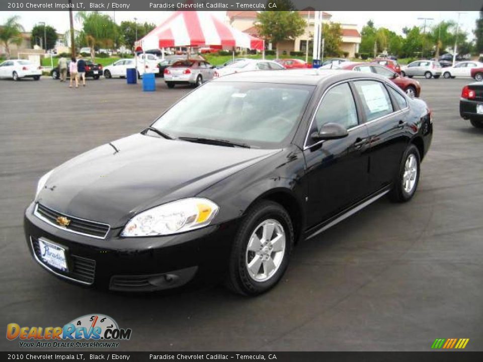 2010 Chevrolet Impala LT Black / Ebony Photo #8