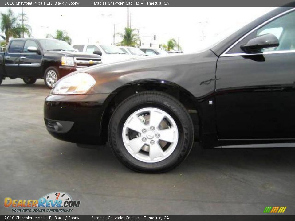2010 Chevrolet Impala LT Black / Ebony Photo #9