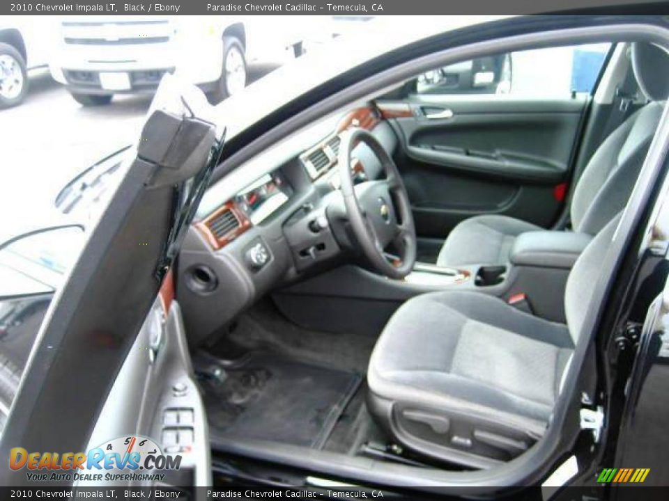 2010 Chevrolet Impala LT Black / Ebony Photo #11