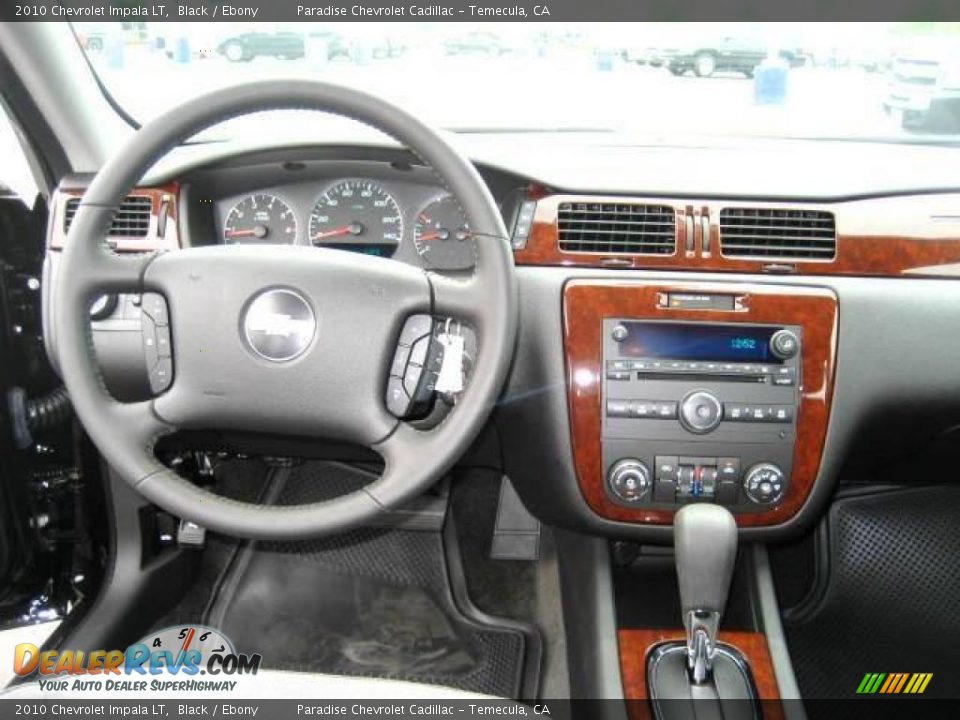 2010 Chevrolet Impala LT Black / Ebony Photo #13