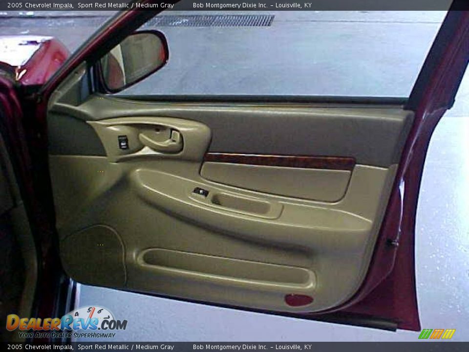 2005 Chevrolet Impala Sport Red Metallic / Medium Gray Photo #7