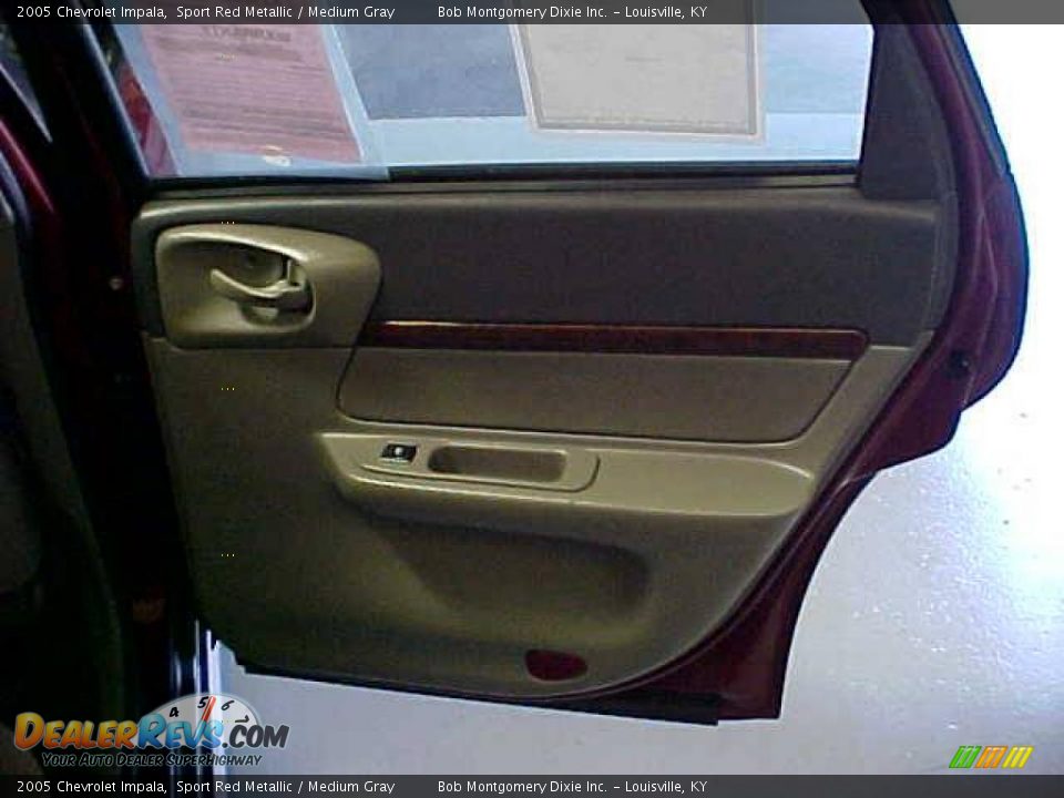 2005 Chevrolet Impala Sport Red Metallic / Medium Gray Photo #10