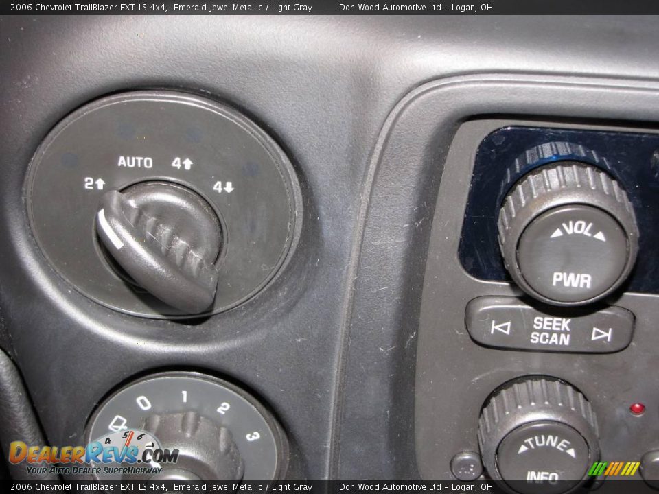 2006 Chevrolet TrailBlazer EXT LS 4x4 Emerald Jewel Metallic / Light Gray Photo #13