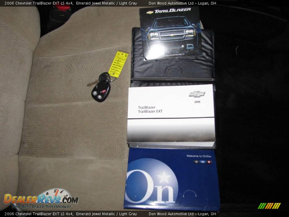 2006 Chevrolet TrailBlazer EXT LS 4x4 Emerald Jewel Metallic / Light Gray Photo #20