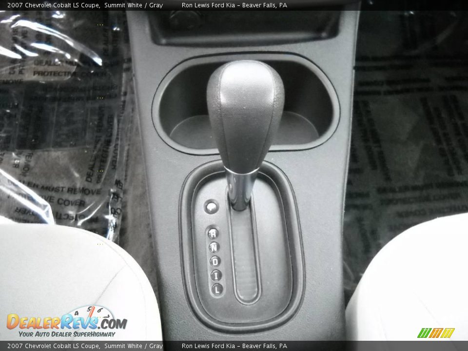 2007 Chevrolet Cobalt LS Coupe Summit White / Gray Photo #23