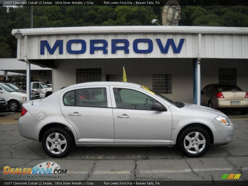 2007 Chevrolet Cobalt LS Sedan Ultra Silver Metallic / Gray Photo #1