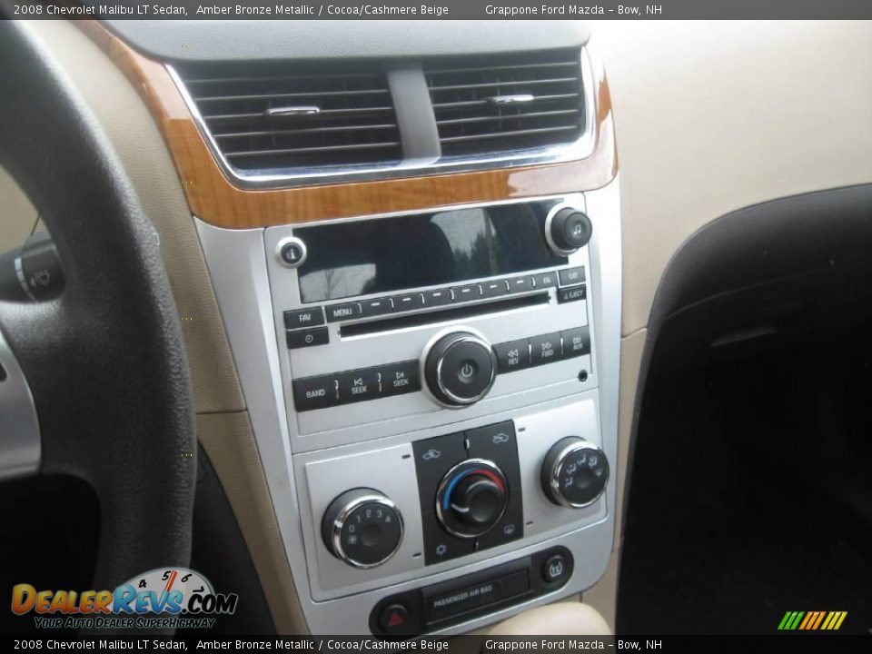 2008 Chevrolet Malibu LT Sedan Amber Bronze Metallic / Cocoa/Cashmere Beige Photo #7