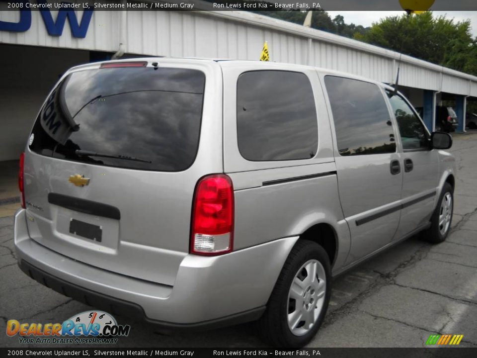 2008 Chevrolet Uplander LS Silverstone Metallic / Medium Gray Photo #2