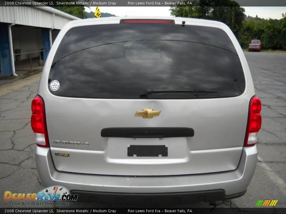 2008 Chevrolet Uplander LS Silverstone Metallic / Medium Gray Photo #3