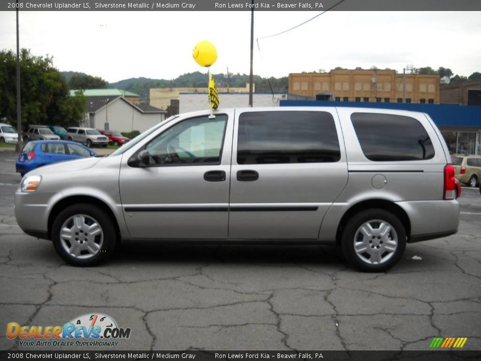 2008 Chevrolet Uplander LS Silverstone Metallic / Medium Gray Photo #5