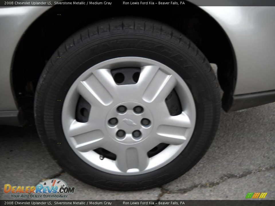 2008 Chevrolet Uplander LS Silverstone Metallic / Medium Gray Photo #14