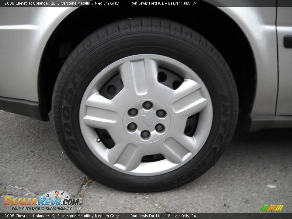 2008 Chevrolet Uplander LS Silverstone Metallic / Medium Gray Photo #17