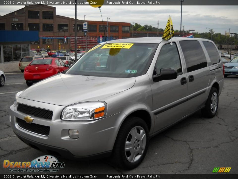 2008 Chevrolet Uplander LS Silverstone Metallic / Medium Gray Photo #18