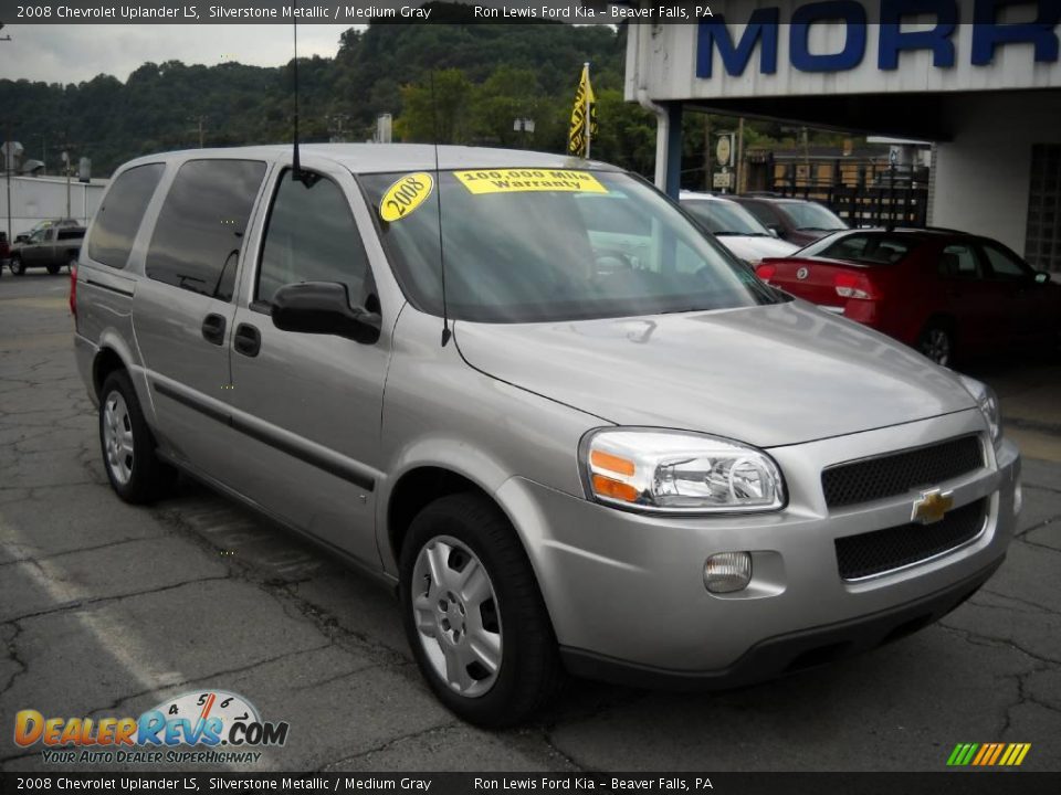 2008 Chevrolet Uplander LS Silverstone Metallic / Medium Gray Photo #20
