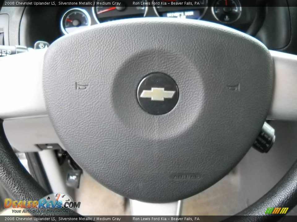 2008 Chevrolet Uplander LS Silverstone Metallic / Medium Gray Photo #24