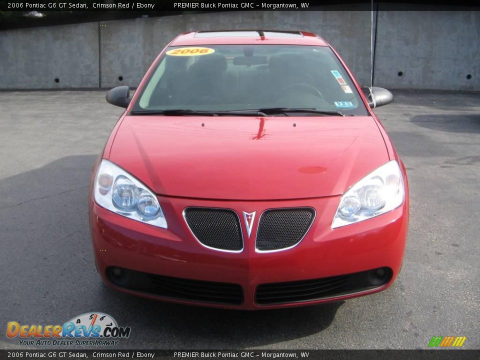 2006 Pontiac G6 GT Sedan Crimson Red / Ebony Photo #1
