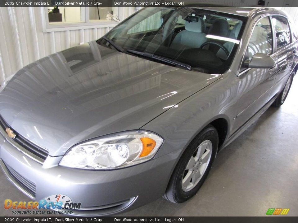 2009 Chevrolet Impala LT Dark Silver Metallic / Gray Photo #2