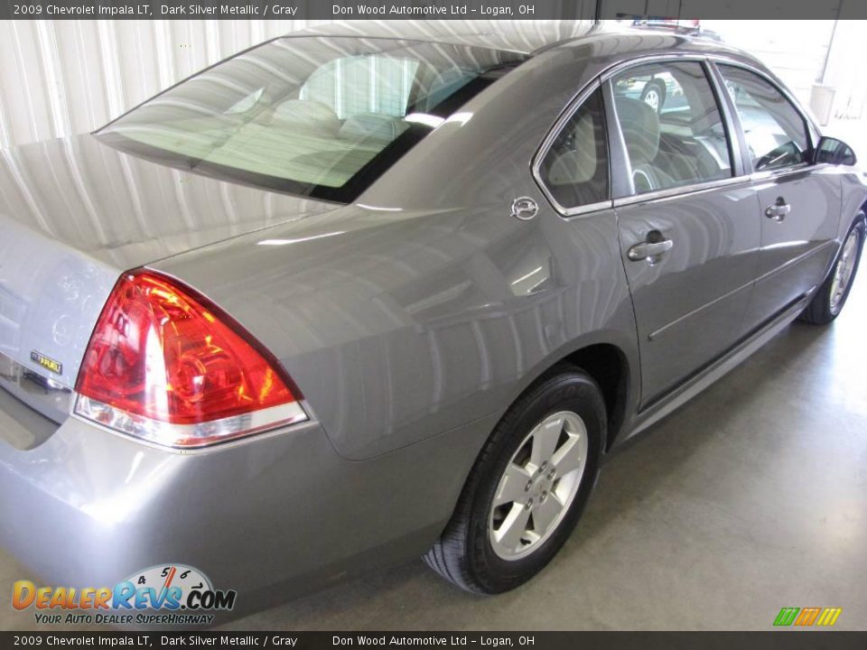 2009 Chevrolet Impala LT Dark Silver Metallic / Gray Photo #6