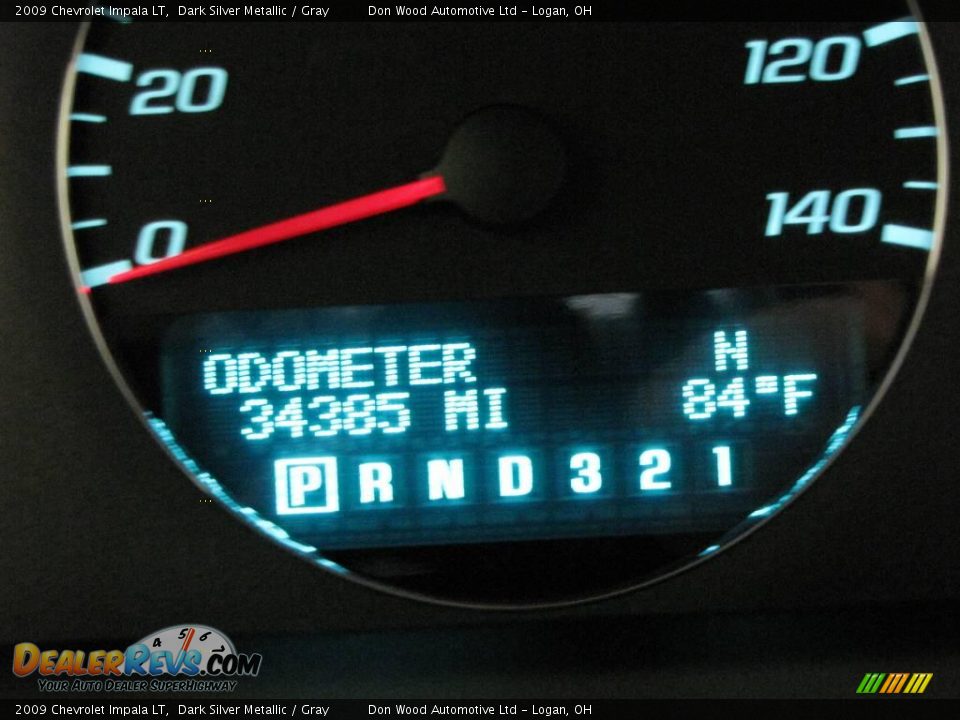 2009 Chevrolet Impala LT Dark Silver Metallic / Gray Photo #7
