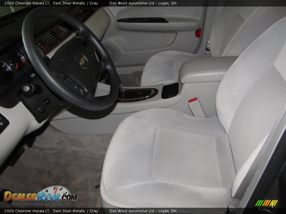 2009 Chevrolet Impala LT Dark Silver Metallic / Gray Photo #9
