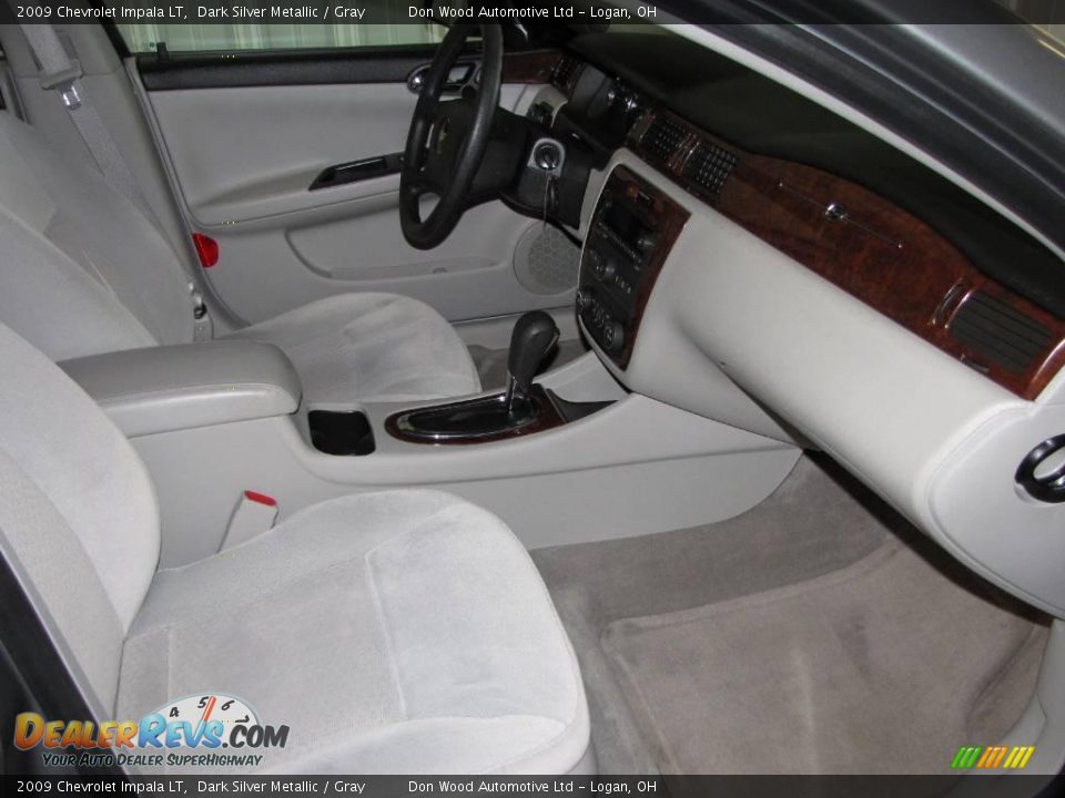 2009 Chevrolet Impala LT Dark Silver Metallic / Gray Photo #10